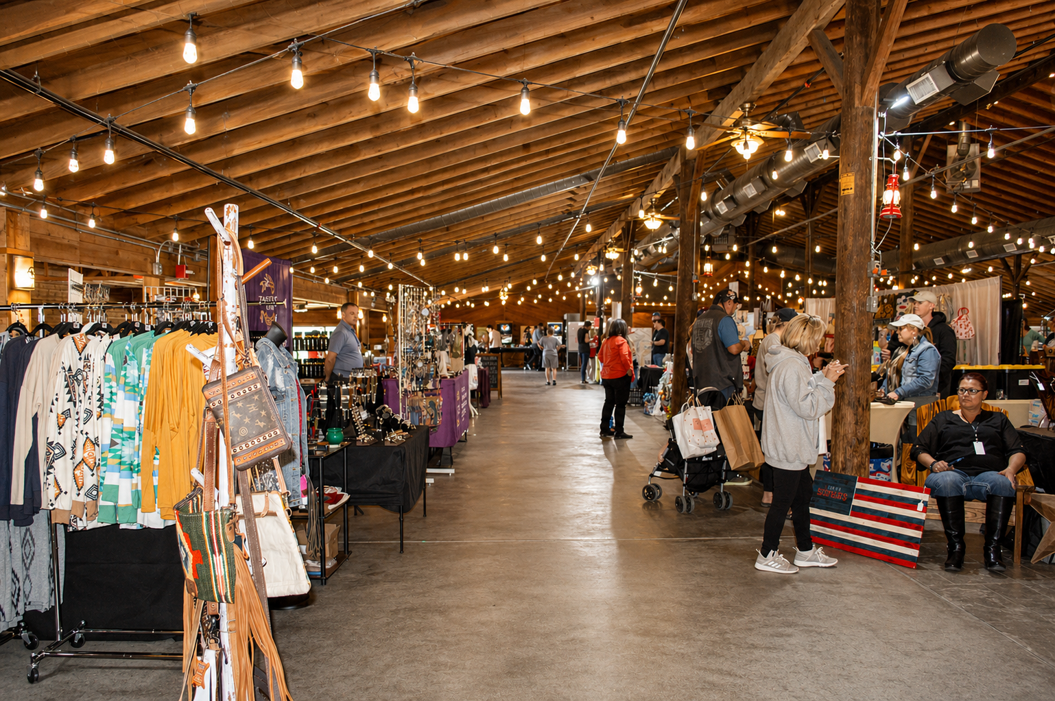 Circle R Ranch market vendor area